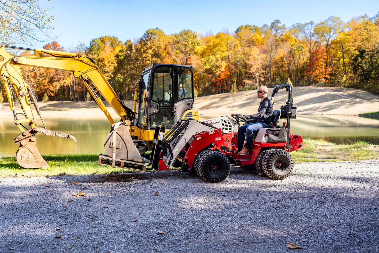 Ventrac KM500 Loader & Tools - MTI Distributing